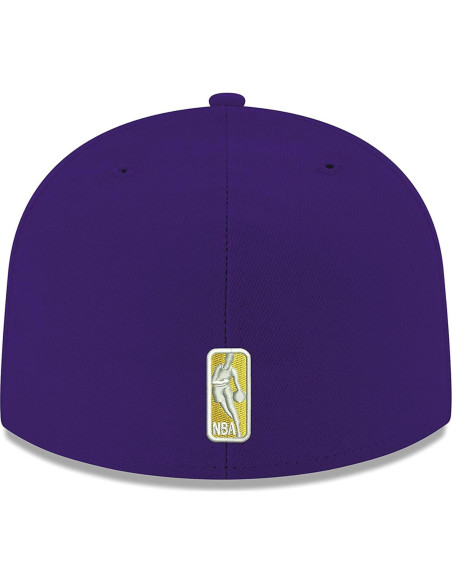 Gorro Ajustado Nueva Era NBA 59FIFTY Lakers Púrpura
