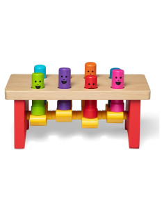 Banco de Golpes Deluxe Melissa & Doug Juguete de Madera
