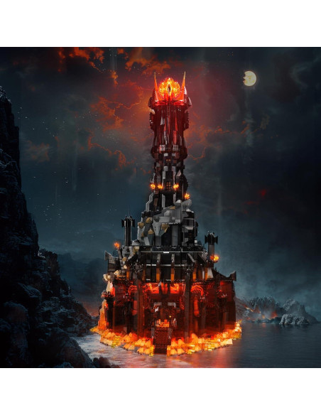 Luz LED BrickBling para Lego 10333 Barad-dur - Versión Mejorada