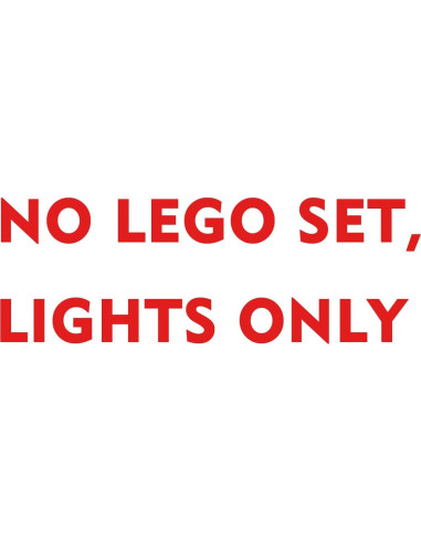 Luz LED BrickBling para Lego 10333 Barad-dur - Versión Mejorada