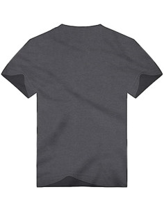 Camiseta LONTSE para hombres Mordor Diversión Gris Mediano 2