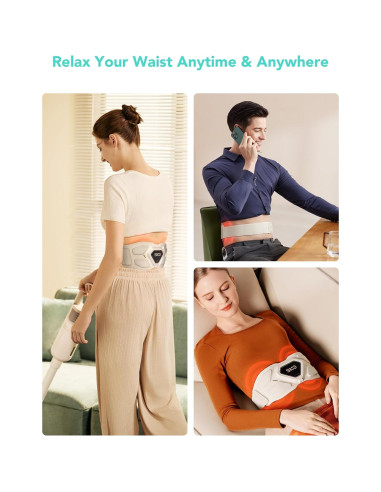 Masajeador de Espalda Inferior SKG W9 PRO Inalámbrico Calefactor