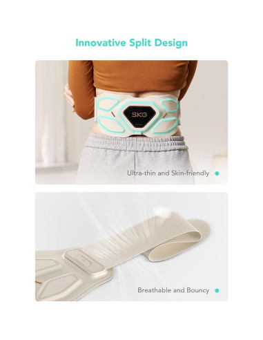 Masajeador de Espalda Inferior SKG W9 PRO Inalámbrico Calefactor