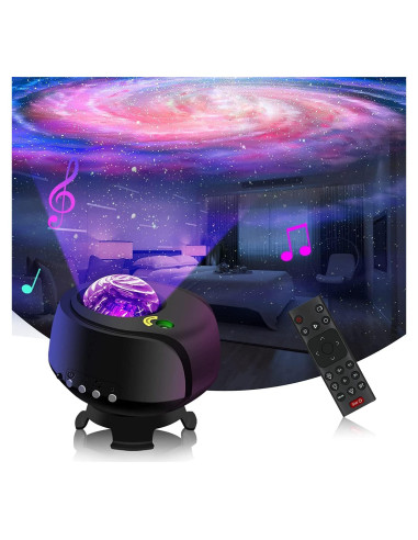 Proyector de Estrellas FLITI 2.0 con Nebulosa y Bluetooth