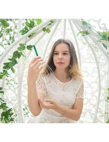 Rascador de Cabeza USAGA 28 Dedos Masajeador Verde