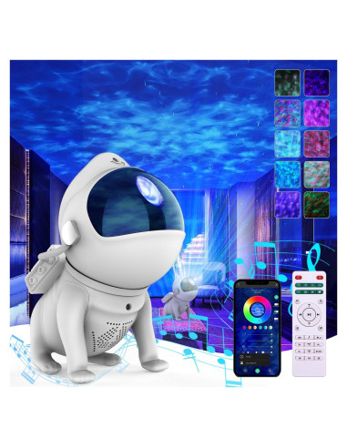 Proyector de Estrellas SOMKTN BL-TKG06 con Altavoz Bluetooth