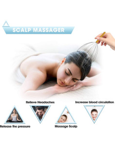 Masajeador Eléctrico Shiatsu MagicMakers con Calor 3D 2