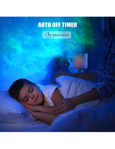 Proyector de Estrellas LEANJU Astronauta con Control Remoto