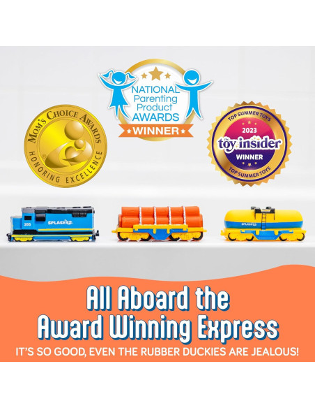 Juguetes de Baño SplashEZ Tren de Carga Sin Moho 0-8 Años