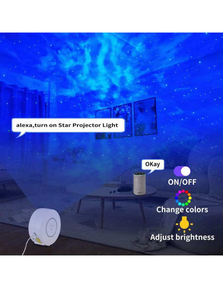 Proyector de Estrellas LIUYANG SK20 Inteligente WiFi 5W