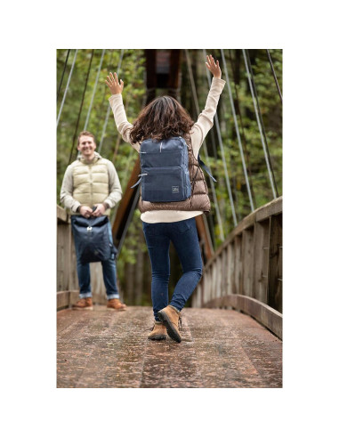 Mochila Simple Skyway 19L Kohala Negro, 100% rPET