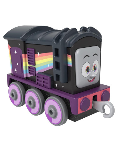 Locomotora Arcoíris Diesel Fisher-Price para Empujar