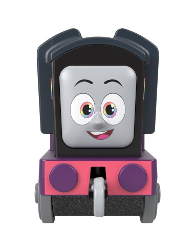 Locomotora Arcoíris Diesel Fisher-Price para Empujar