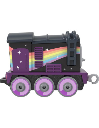 Locomotora Arcoíris Diesel Fisher-Price para Empujar