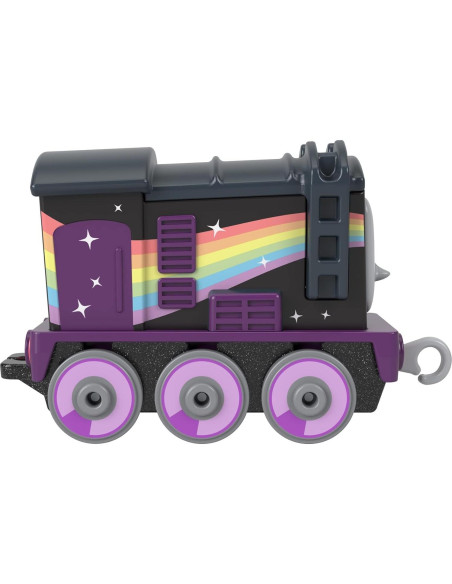 Locomotora Arcoíris Diesel Fisher-Price para Empujar