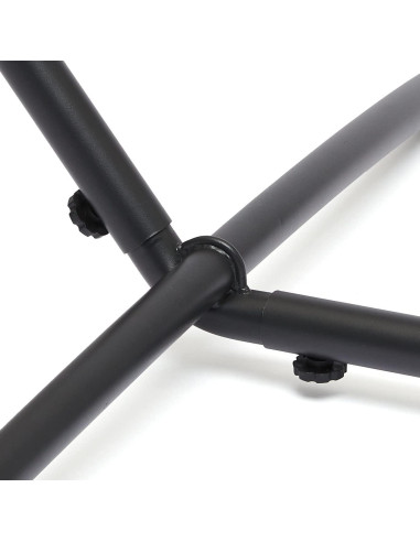 Soporte de Hamaca Amazon Basics para 2 Personas, Negro