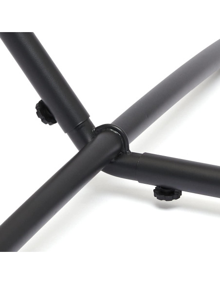 Soporte de Hamaca Amazon Basics para 2 Personas, Negro