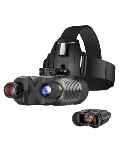 Gafas de Visión Nocturna ArzzuNiu NV8160 400m Manos Libres