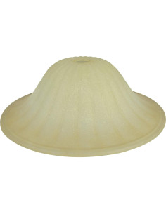 Pantalla de Vidrio Torchiere Aspen Creative Ámbar 18 cm 2