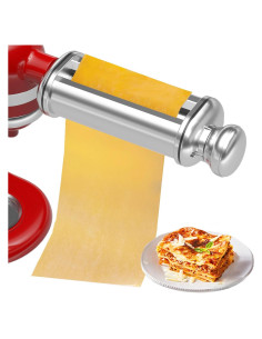 Rodillo de Pasta KitchenAid NEWSETS con 8 Grosor Acero Inox