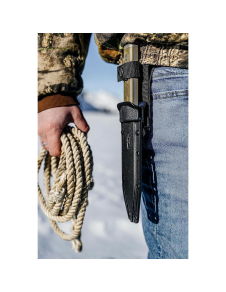 Cuchillo de hoja fija Zero Tolerance 0006, 15.24 cm, G10 verde