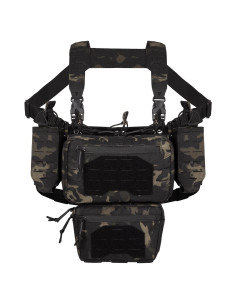 Chaleco Táctico BOMTURN 1000D Modular Ajustable con Bolsillos