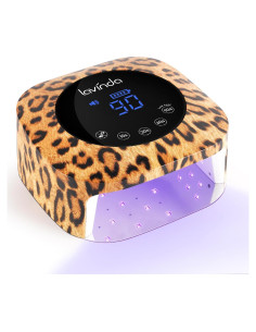 Lámpara LED UV Lavinda 54W Inalámbrica Leopardo 4 Temporizadores