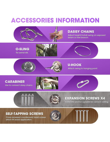 Columpio Terapia Aokitec para Niños con Autismo y TDAH