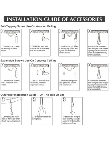 Columpio Terapia Aokitec para Niños con Autismo y TDAH