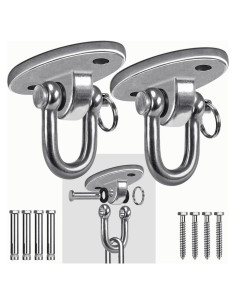 Ganchos de Columpio SELEWARE Acero Inoxidable 180 907kg