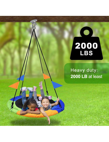 Ganchos de Columpio SELEWARE Acero Inoxidable 180 907kg