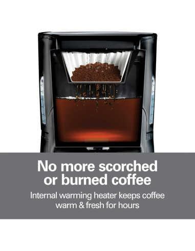 Cafetera de Goteo Hamilton Beach 12 Tazas Programable