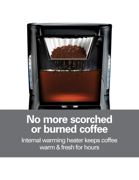 Cafetera de Goteo Hamilton Beach 12 Tazas Programable