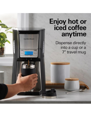 Cafetera de Goteo Hamilton Beach 12 Tazas Programable
