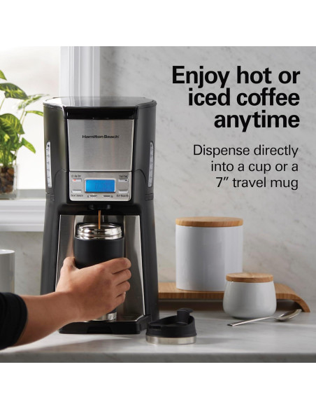 Cafetera de Goteo Hamilton Beach 12 Tazas Programable