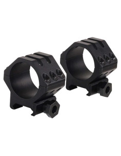 Anillas Tácticas WEAVER 30mm Bajas Aluminio Negro Mate