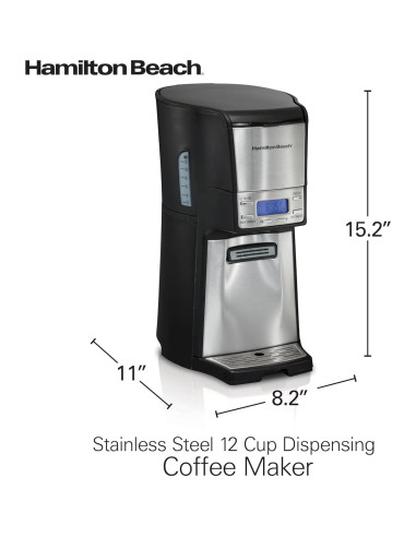 Cafetera de Goteo Hamilton Beach 12 Tazas Programable