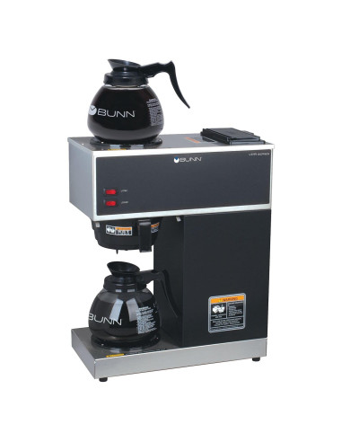 Cafetera BUNN VPR-2GD 12 Tazas con Calentadores y 2 Decantadores