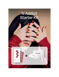 Kit Completo de Uñas Gel Ohora N Addict - Rojas Sólidas 2