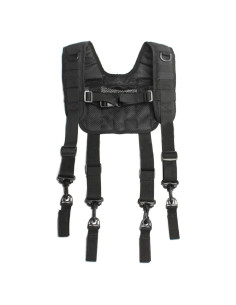 Arnés Táctico MELOTOUGH para Cinturón de Servicio Negro