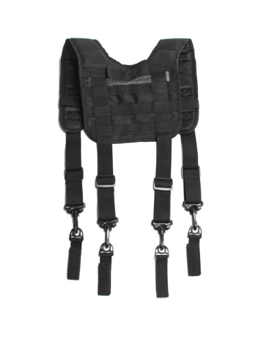Arnés Táctico MELOTOUGH para Cinturón de Servicio Negro