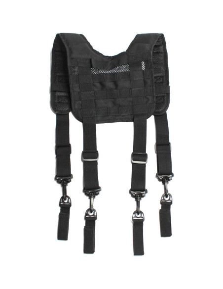 Arnés Táctico MELOTOUGH para Cinturón de Servicio Negro