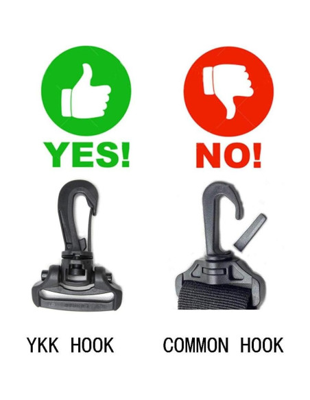 Arnés Táctico MELOTOUGH para Cinturón de Servicio Negro