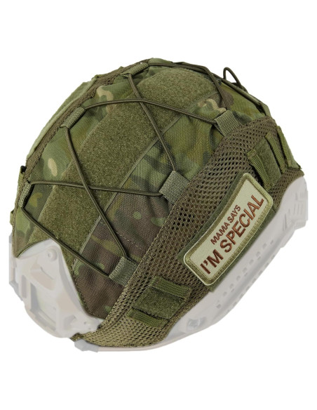Cubierta de Casco OneTigris M/L Verde Nylon 500D Cordura
