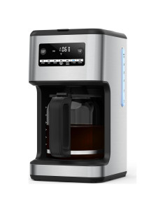Cafetera COWSAR 14 Tazas Programable Acero Inoxidable