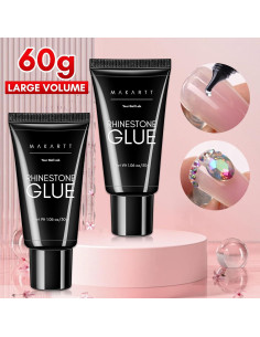Pegamento para Rhinestones Makartt 60ml Gel Ultra Fuerte 2