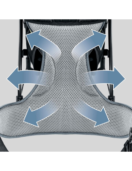 Chicco Portabebés SmartSupport Aluminio Ajustable 2 Posiciones