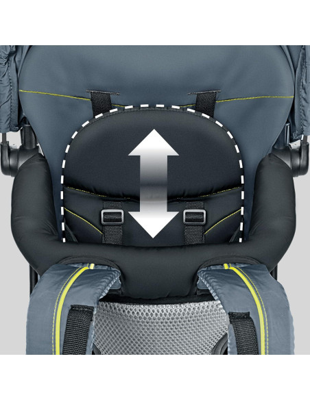 Chicco Portabebés SmartSupport Aluminio Ajustable 2 Posiciones