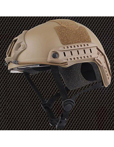 Casco Táctico ATAIRSOFT MH con Gafas Protección 550g