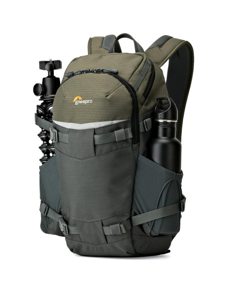 Mochila Lowepro Flipside Trek BP 250 AW Gris/Verde Oscuro